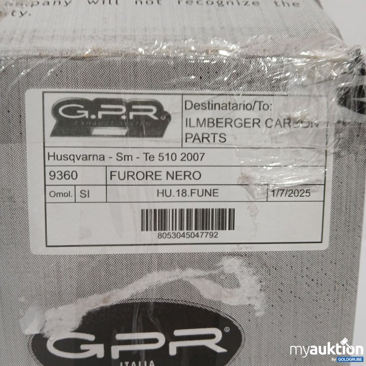 Artikel Nr. 897329: GPR Husqvarna Sm Te 510 2007 Auspuff