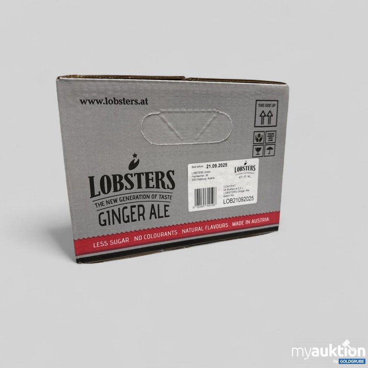 Artikel Nr. 904329: Lobsters Ginger Ale 24x0,2l