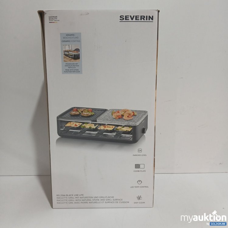 Artikel Nr. 916329: Severin Raclette Grill mit Naturstein und Grillfläche 