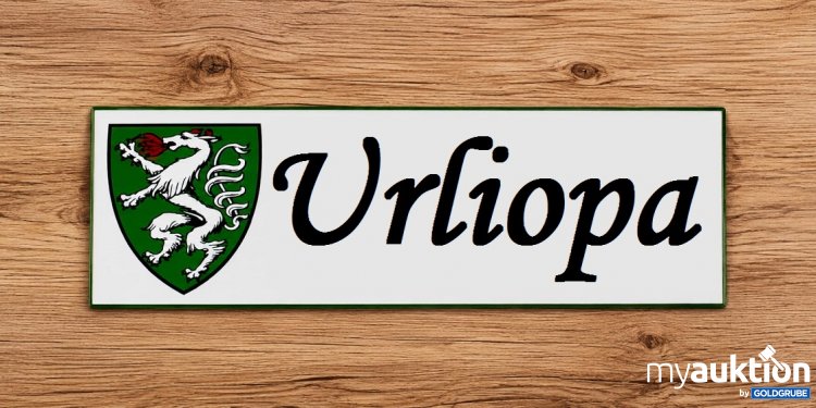 Artikel Nr. 937329: Blechschild 