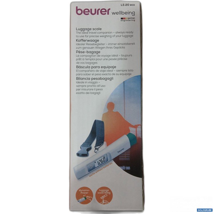Artikel Nr. 952329 Artikel Nr. 952329: Beurer Kofferwaage LS20 eco
