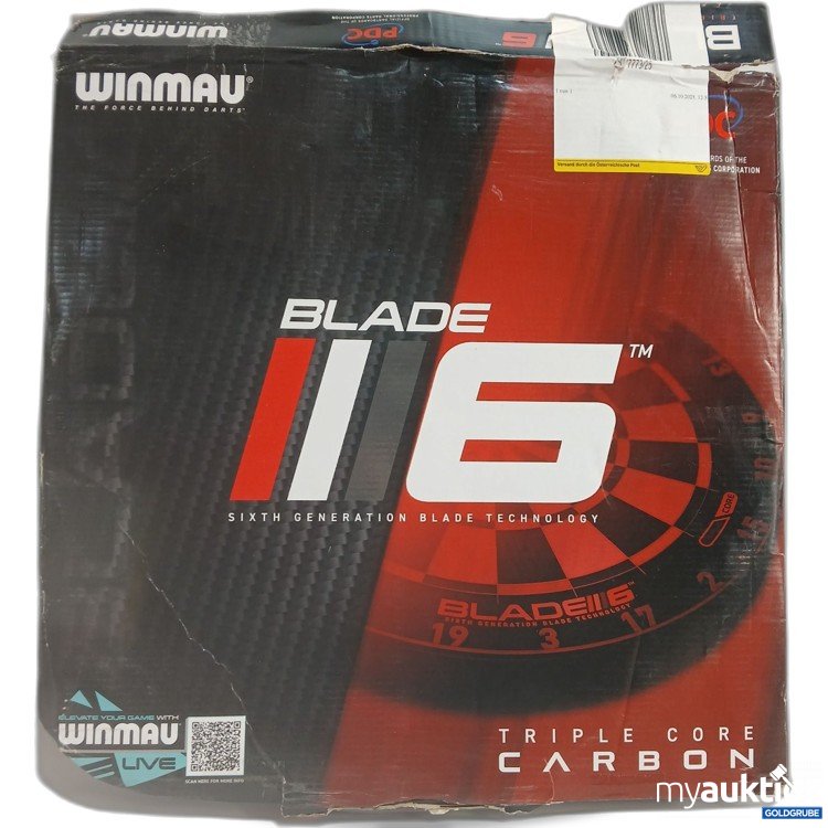 Artikel Nr. 964329 Artikel Nr. 964329: Winmau Blade 6 Sixth Generation Blade Technology Triple Core Carbon
