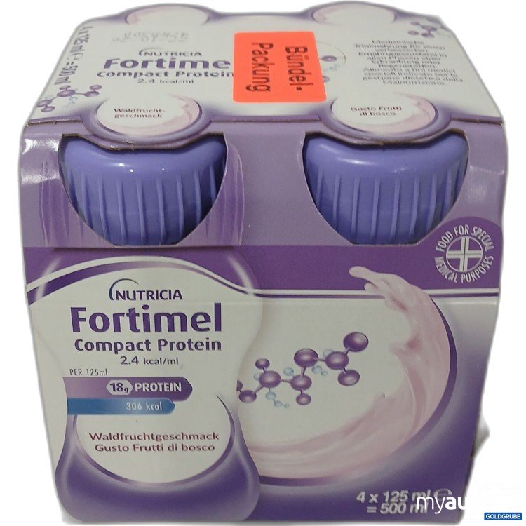 Artikel Nr. 967329: Nutricia Fortimel Compact Protein Waldfrucht Geschmack 4×125ml