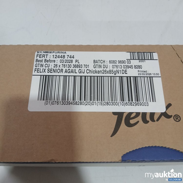 Artikel Nr. 981329: Nestlé Purina Felix Senior Agail Chicken 26x85g