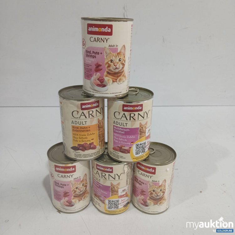 Artikel Nr. 986329: Animonda Carny Katzenfutter diverse Sorten 6x400g
