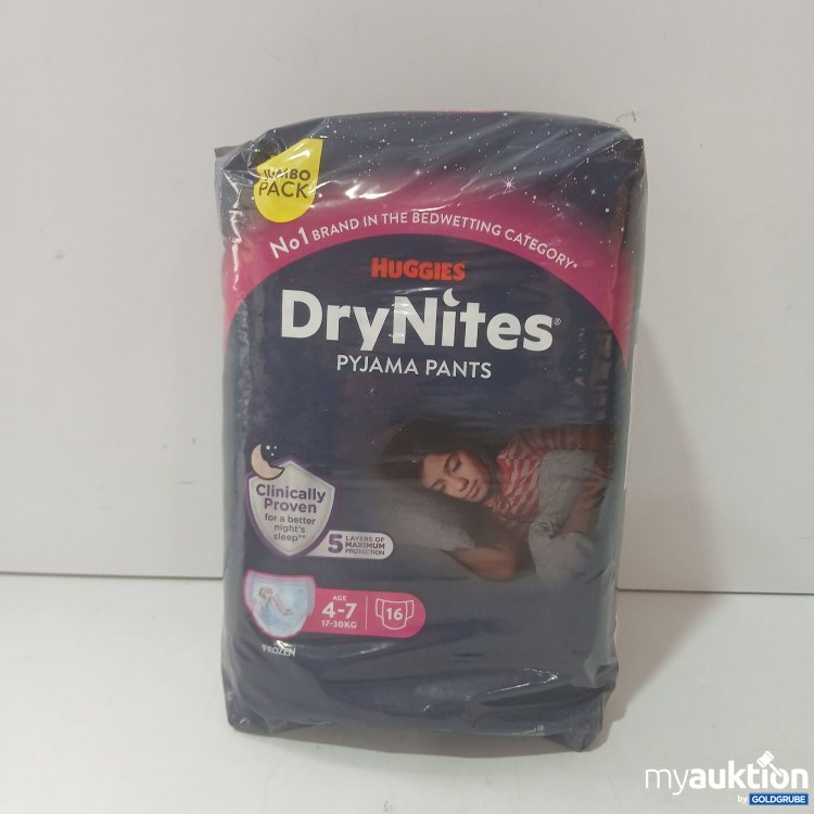 Artikel Nr. 989329 Artikel Nr. 989329: Huggies Dry Nites Pyjama Pants 4-7 16Stk