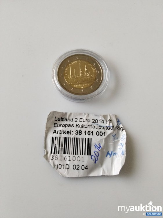 Artikel Nr. 396330 Artikel Nr. 396330: 2 Euro Sammelmünze Lettland 2014