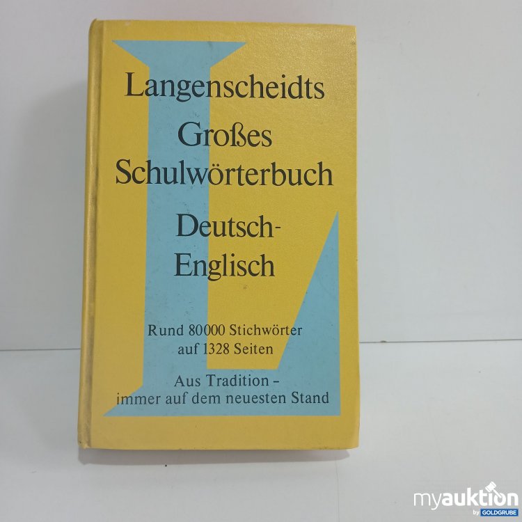 Artikel Nr. 397330 Artikel Nr. 397330: Langenscheidts Großes Schulwörterbuch Deutsch-Englisch