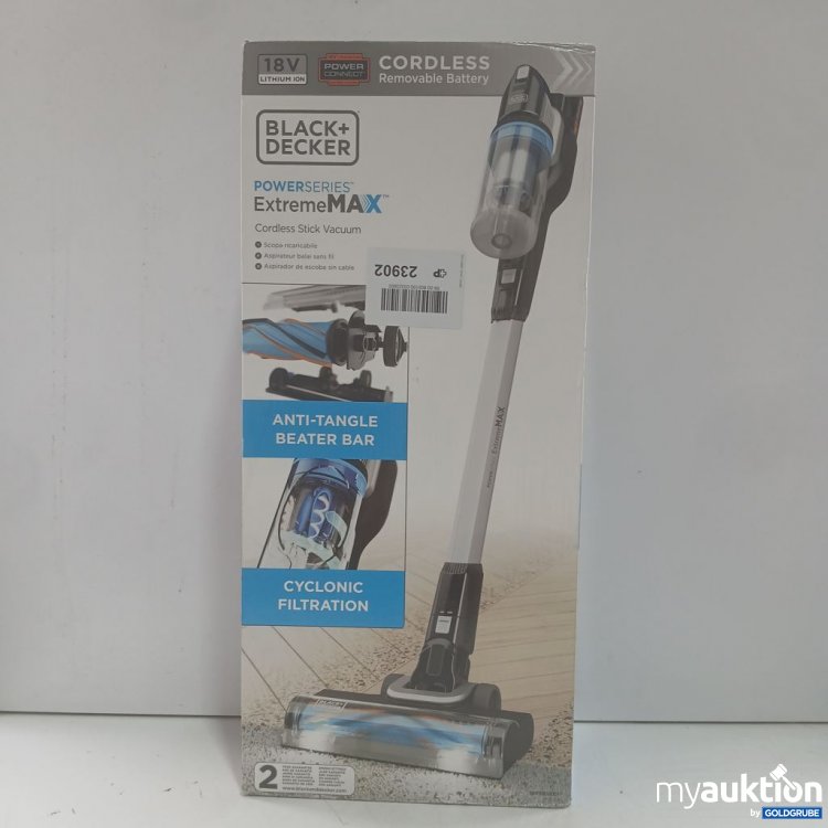Artikel Nr. 447330 Artikel Nr. 447330: BLACK+DECKER Powerseries ExtremeMAX Cordless Stick Vacuum 18V
