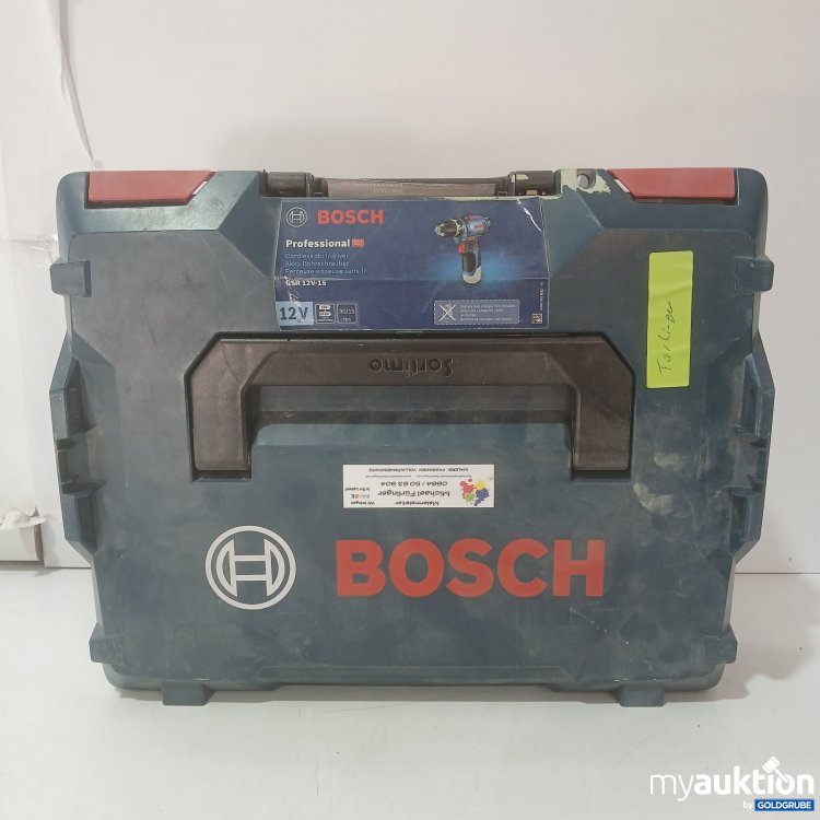 Artikel Nr. 469330 Artikel Nr. 469330: Bosch Professional Akku-Bohrschrauber GSR 12V-15