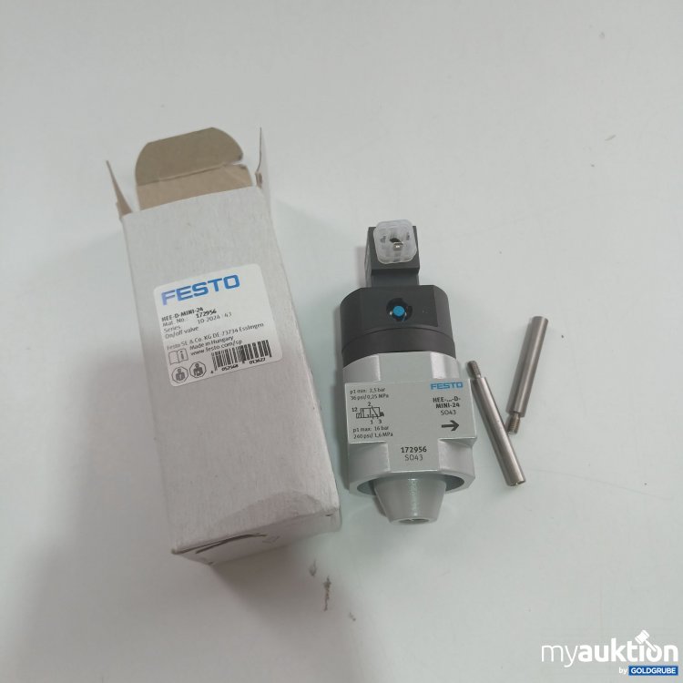 Artikel Nr. 518330 Artikel Nr. 518330: Festo HEE-D-MINI-24 172956 On/off valve