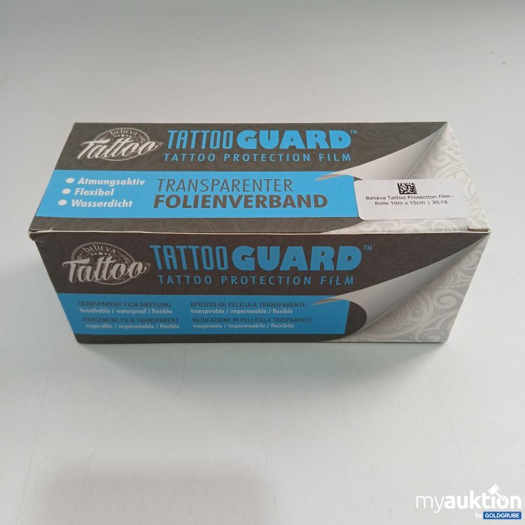 Artikel Nr. 805330: Believa Tattoo Guard Protection Film 10m x15cm