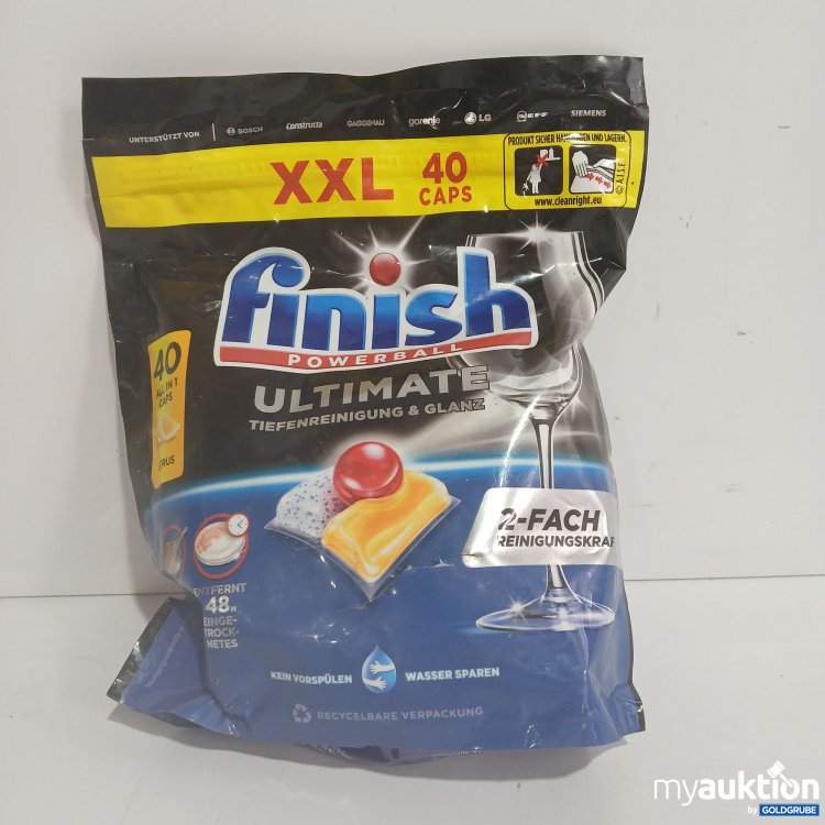 Artikel Nr. 827330 Artikel Nr. 827330: Finish Powerball Ultimate Citrus 40Caps