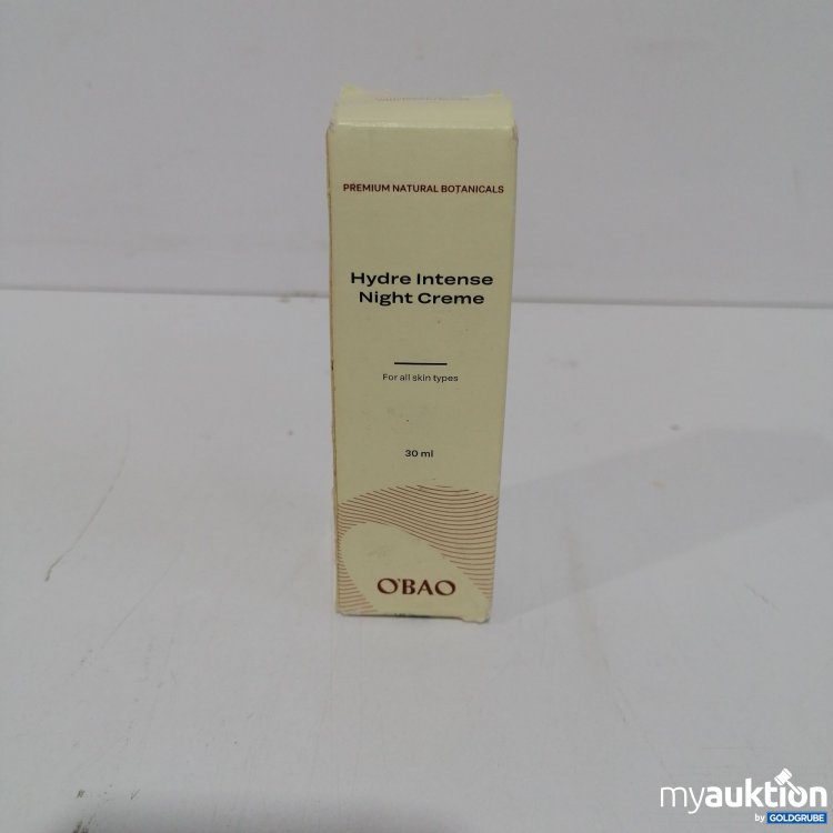 Artikel Nr. 833330 Artikel Nr. 833330: Obao Night Creme 30ml
