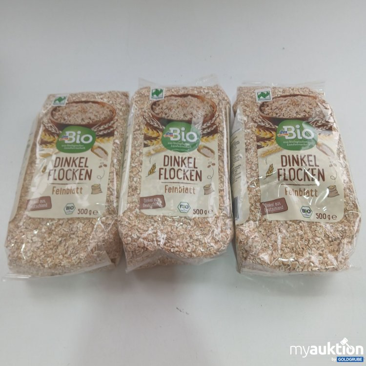 Artikel Nr. 834330 Artikel Nr. 834330: Bio Dinkelflocken Feinblatt 3x500g