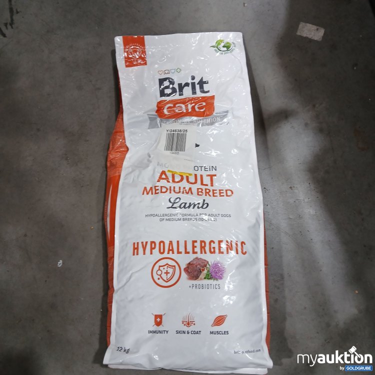 Artikel Nr. 839330 Artikel Nr. 839330: Brit Care Adult Medium Breed Lamb Hypoallergenic 12kg