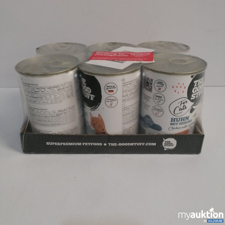 Artikel Nr. 855330: The Good Stuff Katzenfutter Huhn mit Hering 6x400g