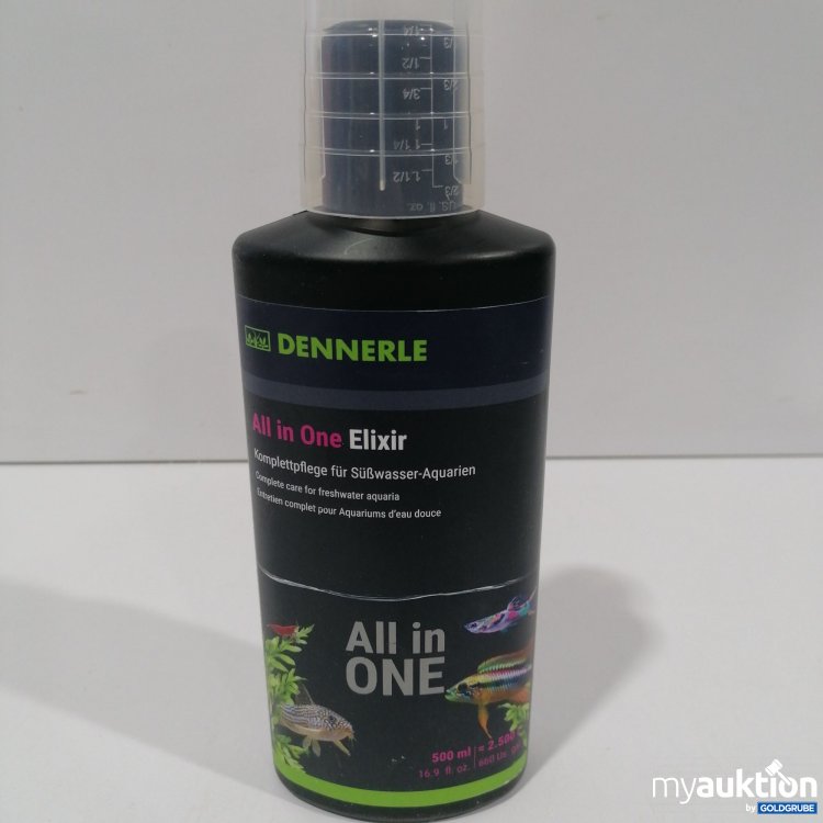 Artikel Nr. 896330: Dennerle All in One Elixir Komplettpflege für Süßwassee-Aquarien 500ml