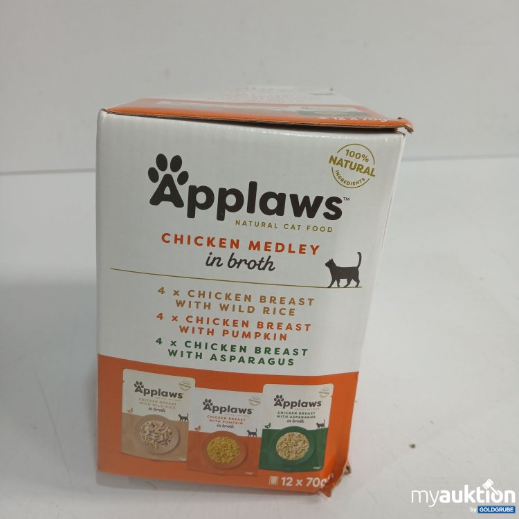 Artikel Nr. 958330: Applaws Chicken Medley in broth 12x70g 