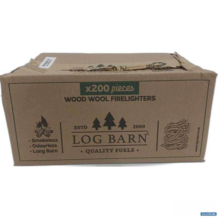 Artikel Nr. 980330 Artikel Nr. 980330: Log Barn Wood Wool Firelighters x200 pieces
