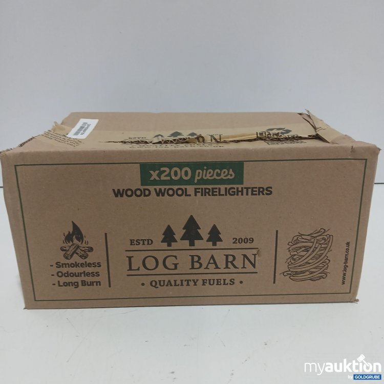 Artikel Nr. 980330 Artikel Nr. 980330: Log Barn Wood Wool Firelighters x200 pieces