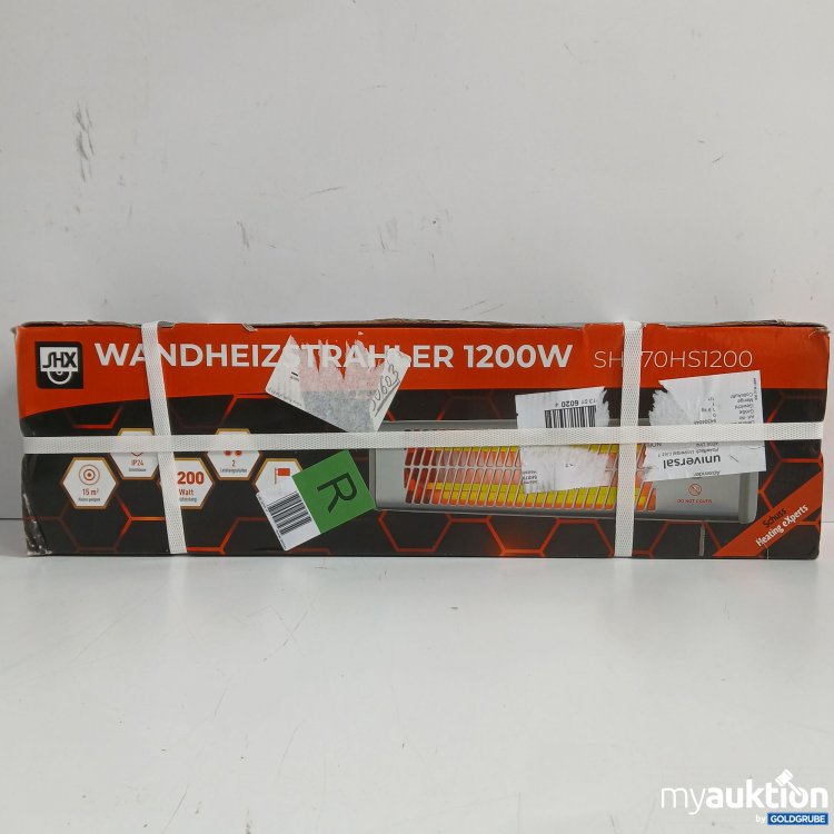 Artikel Nr. 445331: SHX Wandheizstrahler 1200W, Model.No. SHX70HS1200