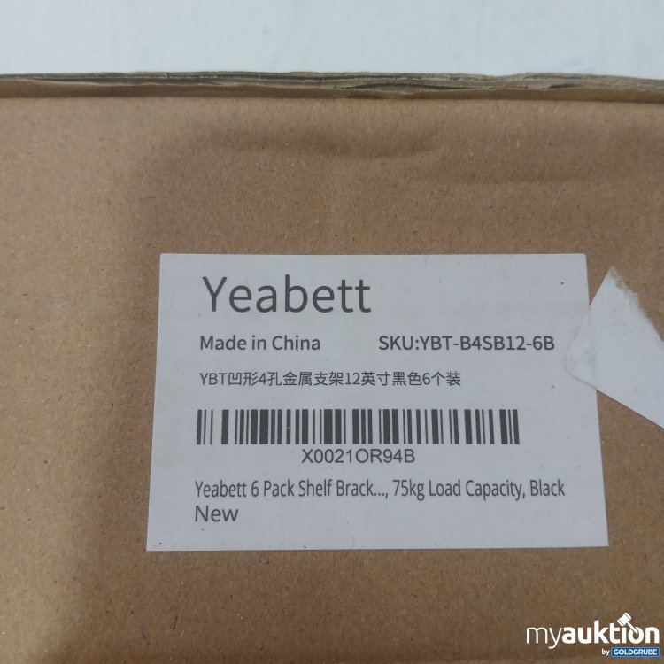 Artikel Nr. 469331 Artikel Nr. 469331: Yeabett Schwerlast-Regalhalterung