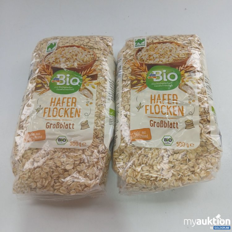 Artikel Nr. 834331 Artikel Nr. 834331: Bio Haferflocken Großblatt 2x500g