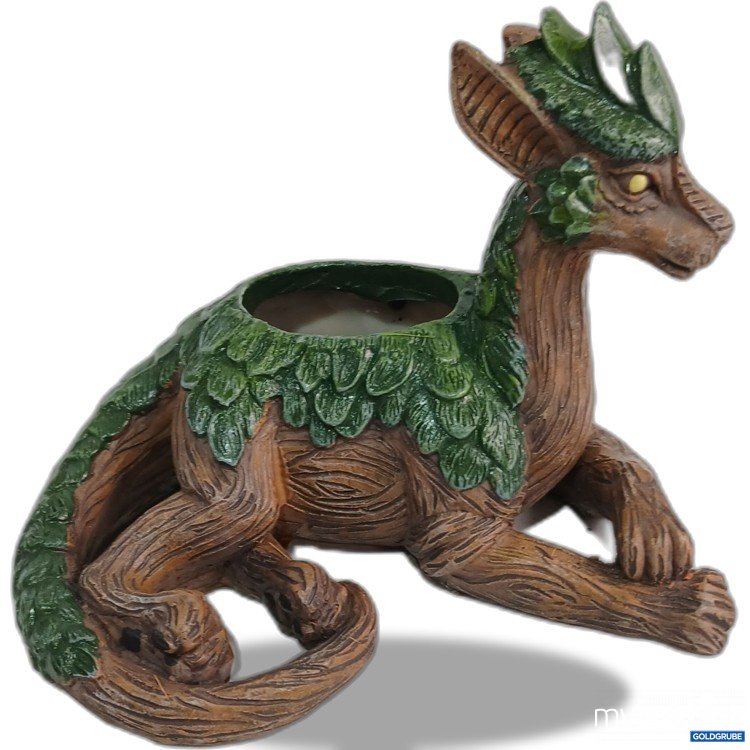 Artikel Nr. 889331: Skulpturaler Drachen Übertopf