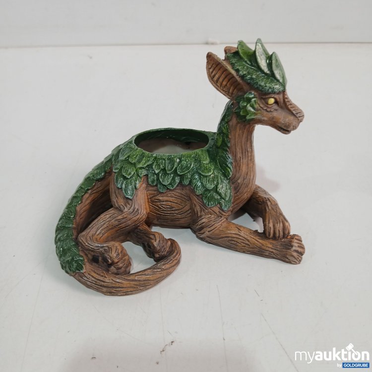 Artikel Nr. 889331: Skulpturaler Drachen Übertopf