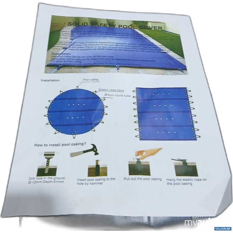 Artikel Nr. 890331: Solide Safety Pool Cover 3.5×6m 