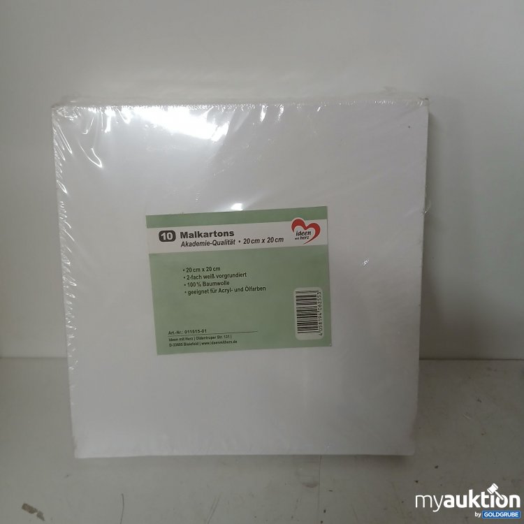Artikel Nr. 906331: Ideen mit Herz 10 Malkartons ca.20x20cm