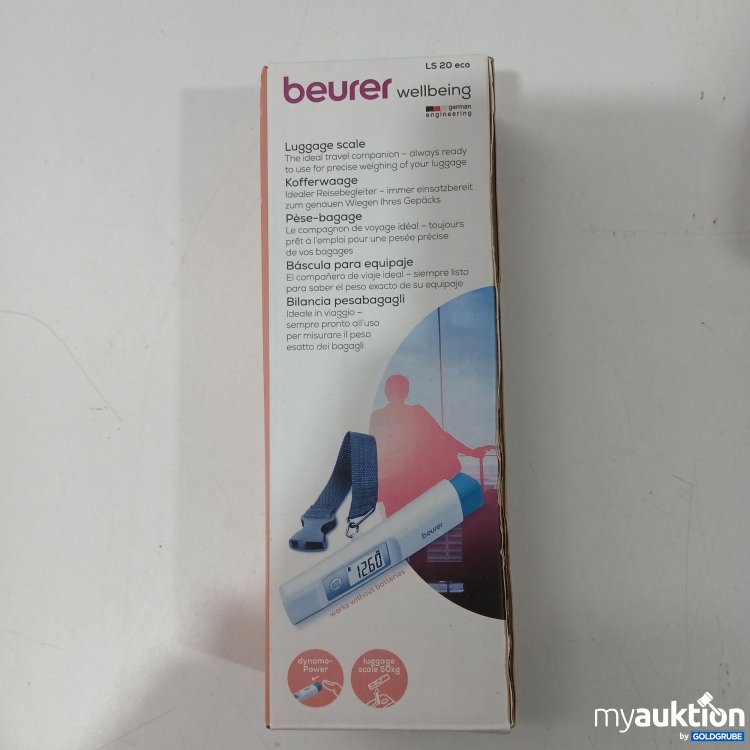 Artikel Nr. 952331: Beurer Kofferwaage LS20 eco