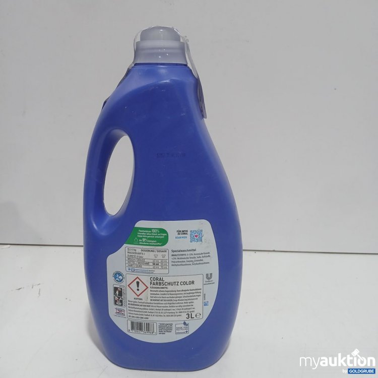 Artikel Nr. 984331 Artikel Nr. 984331: Coral Farbschutz Color Waschmittel 3 l