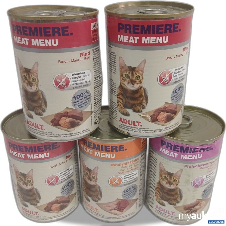 Artikel Nr. 986331: Premiere Meati Katzenfutter diverse Sorten 5x400g 