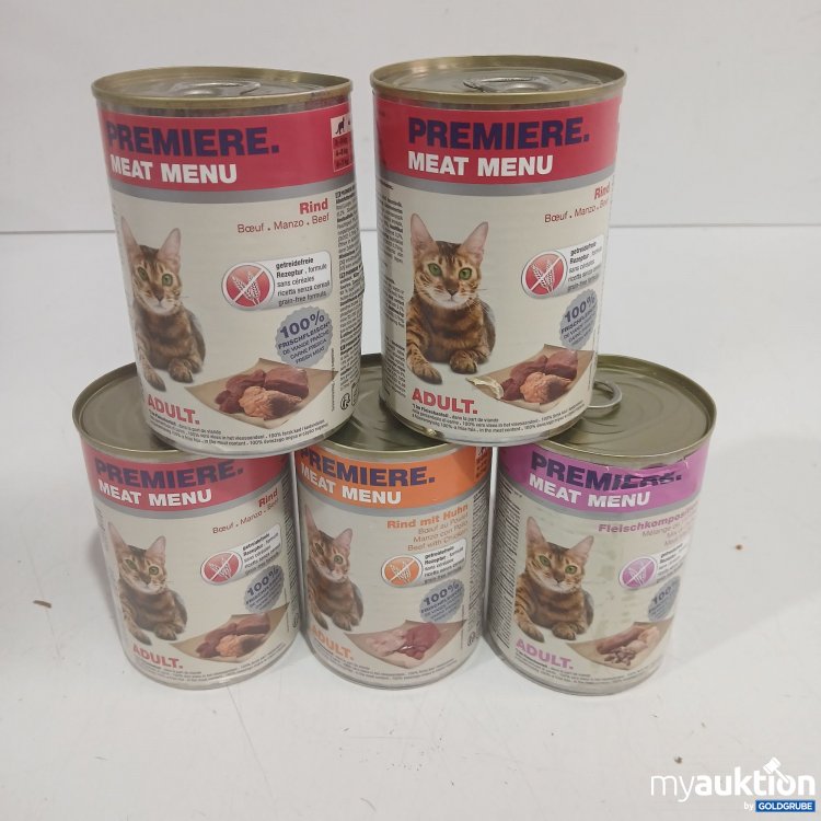 Artikel Nr. 986331: Premiere Meati Katzenfutter diverse Sorten 5x400g 