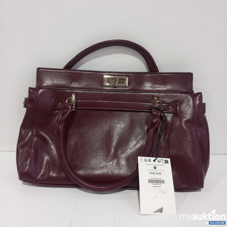 Artikel Nr. 440332 Artikel Nr. 440332: Bershka Handtasche weinrot 35x25 cm