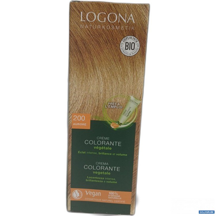 Artikel Nr. 444332 Artikel Nr. 444332: Logona Creme Colorante 200Aurore 150ml