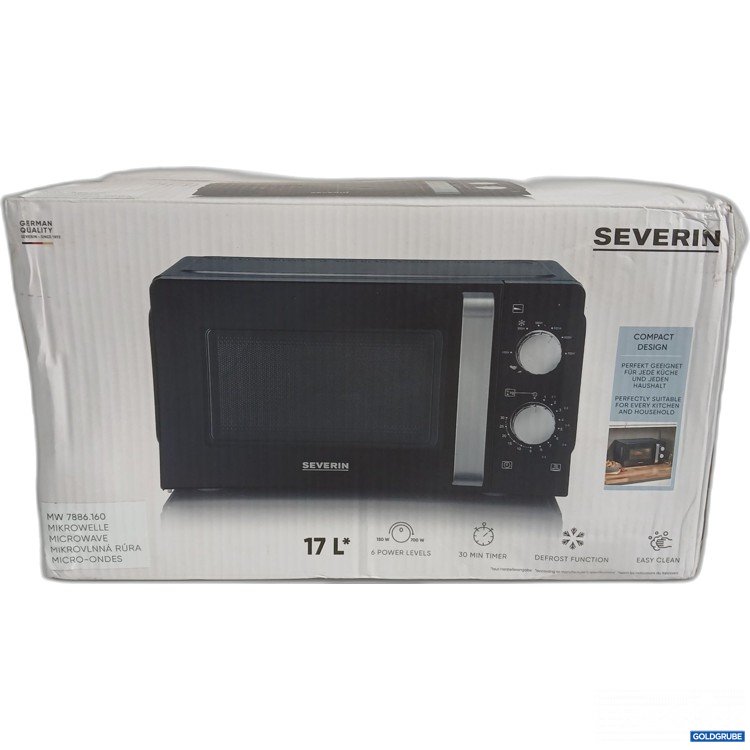 Artikel Nr. 445332: Severin Mikrowelle 17L, Model. No. MW 7886.160