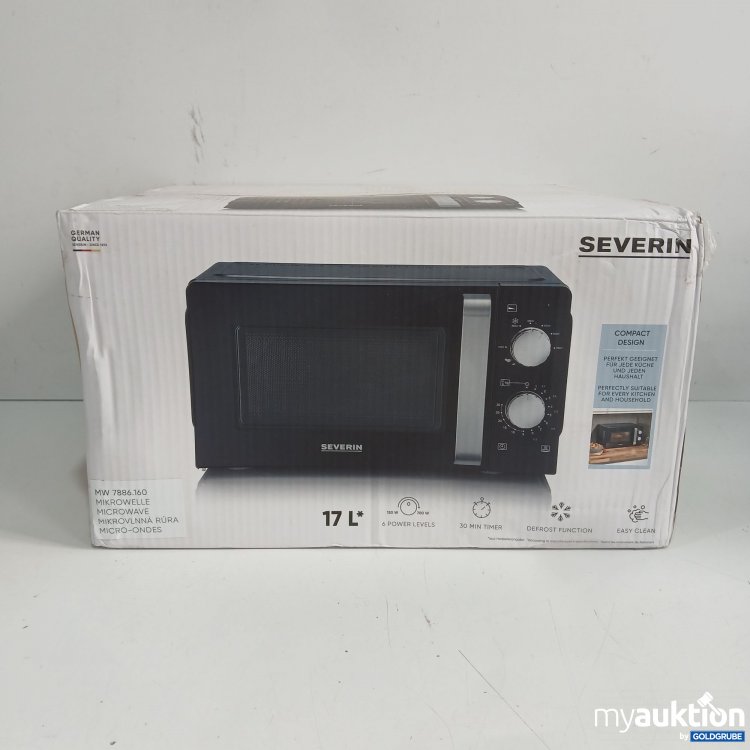 Artikel Nr. 445332: Severin Mikrowelle 17L, Model. No. MW 7886.160