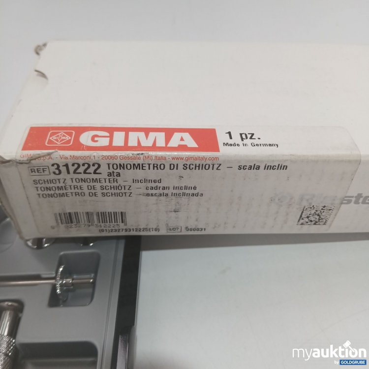 Artikel Nr. 518332: Gima Schiotz Tonometer 31222