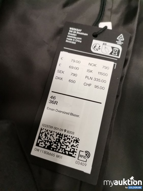 Artikel Nr. 775332 Artikel Nr. 775332: Weekday Blazer oversized