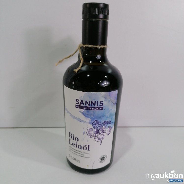Artikel Nr. 800332 Artikel Nr. 800332: Sannis Bio Leinöl 500ml