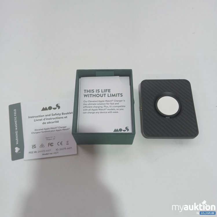 Artikel Nr. 861332: Mous Apple Watch Charger Aramid Fibre 