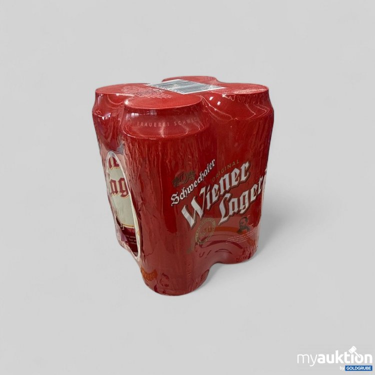 Artikel Nr. 904332 Artikel Nr. 904332: Schwechater Wiener Lager 4x0,5l
