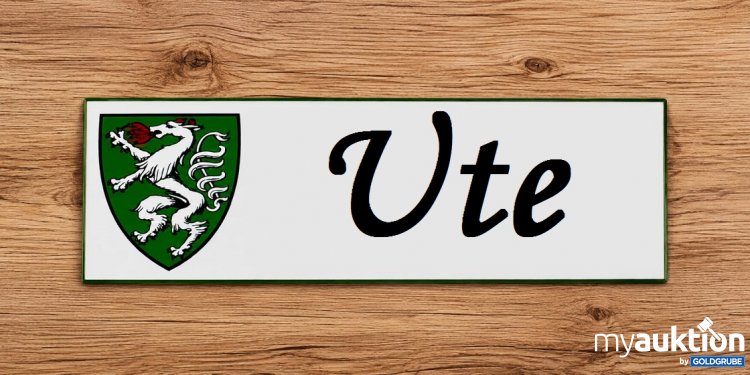 Artikel Nr. 937332: Blechschild 
