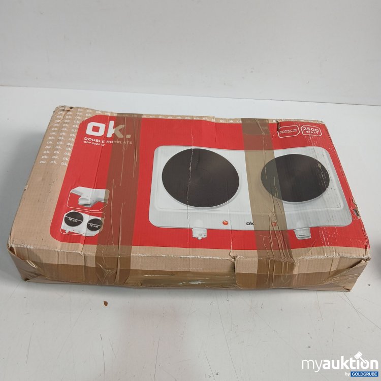 Artikel Nr. 953332: OK. DOUBLE Hotplatte ODP 2520 W 2500Watt
