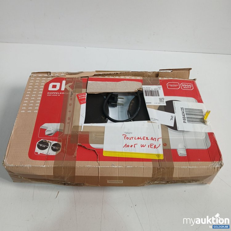 Artikel Nr. 953332: OK. DOUBLE Hotplatte ODP 2520 W 2500Watt