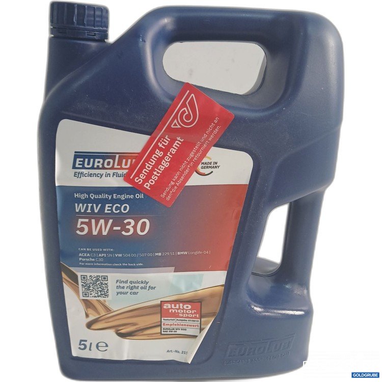 Artikel Nr. 961332: Eurolub Wiv Eco 5W-30 Oil  5l