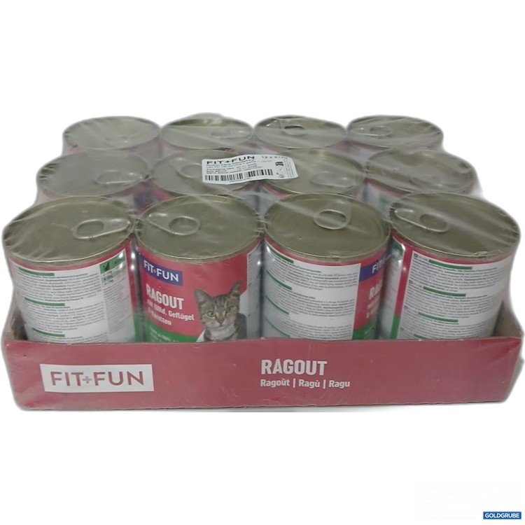 Artikel Nr. 978332 Artikel Nr. 978332: FIT+FUN Ragout Katzenfutter 12x415 g